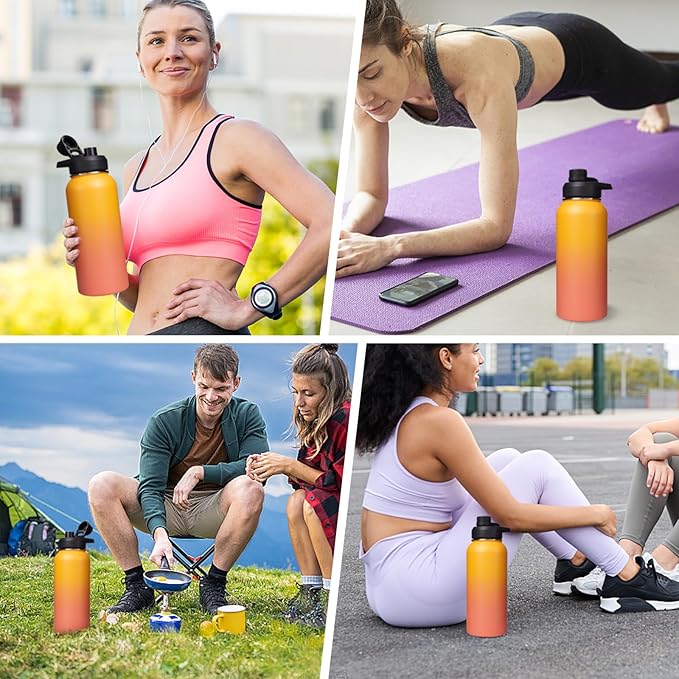 Insulated Water Bottle with Handle